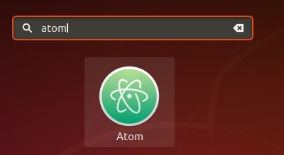 Как удалить atom ubuntu